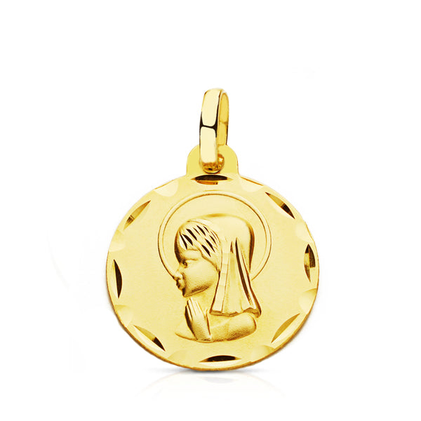 Medaile 9K Virgin Girl 18 mm
