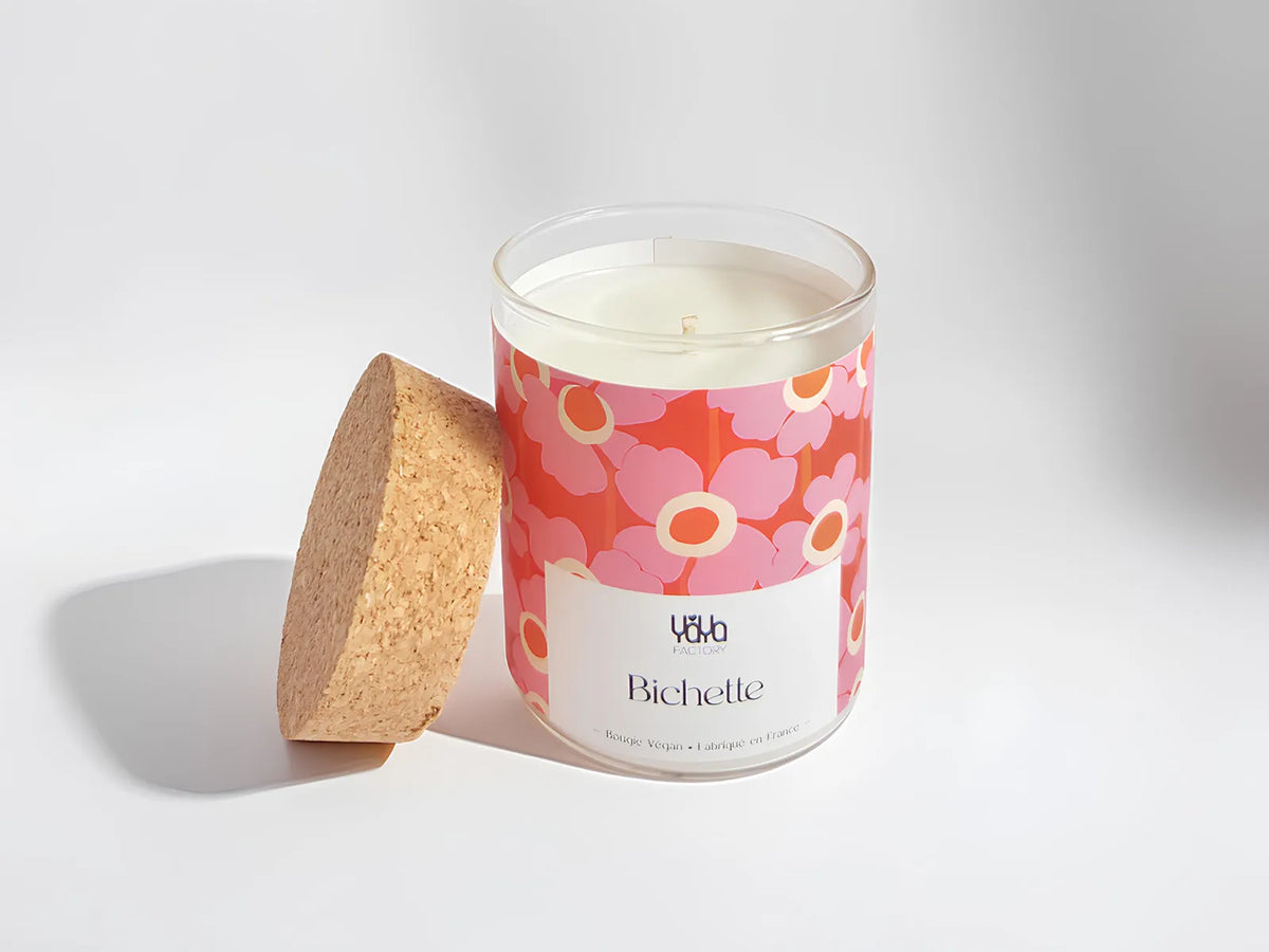 Bougie - Bichette - Cire de soja 240g - Yaya Factory