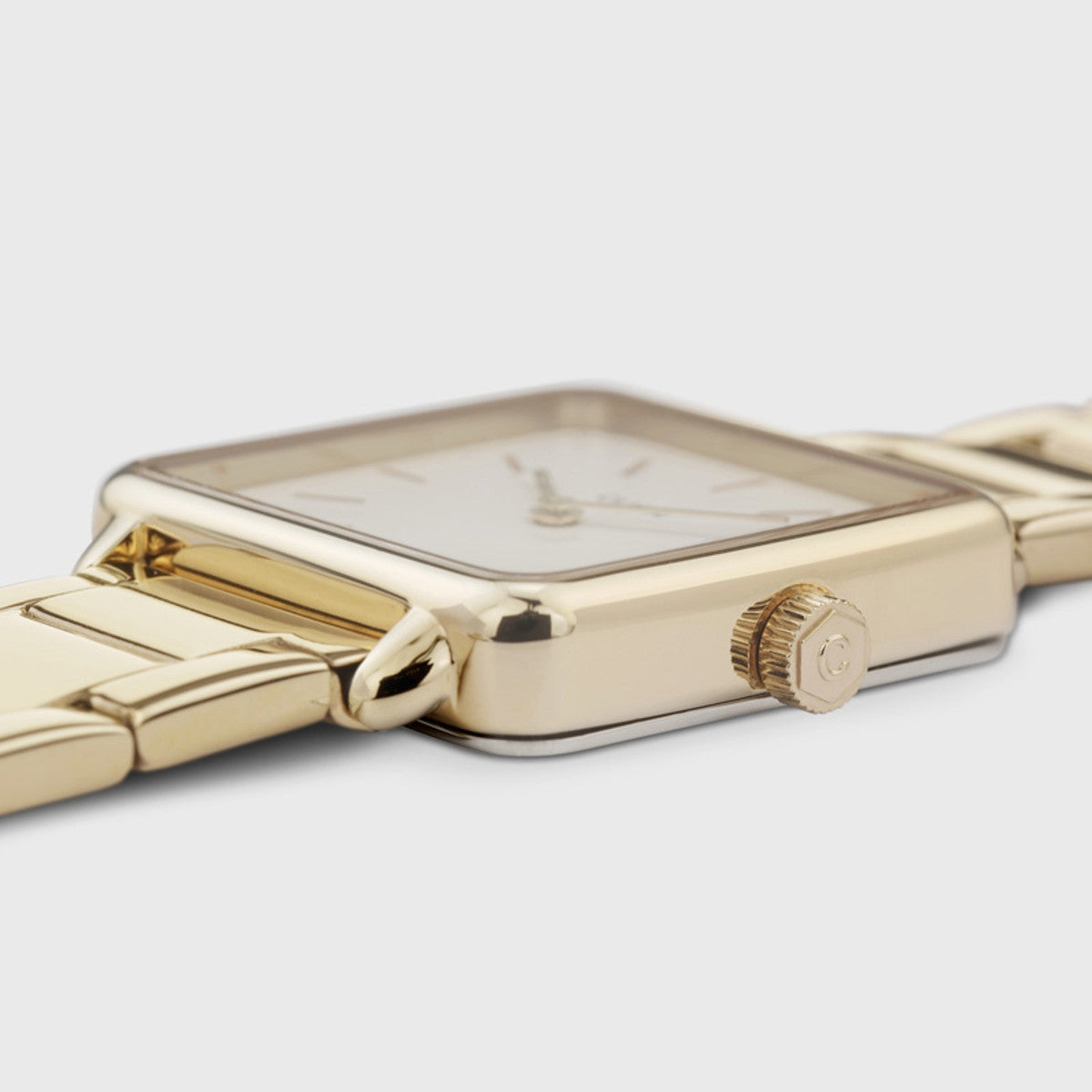 The Tetragon - Golden Mother-of-Pearl - Cluse Watch