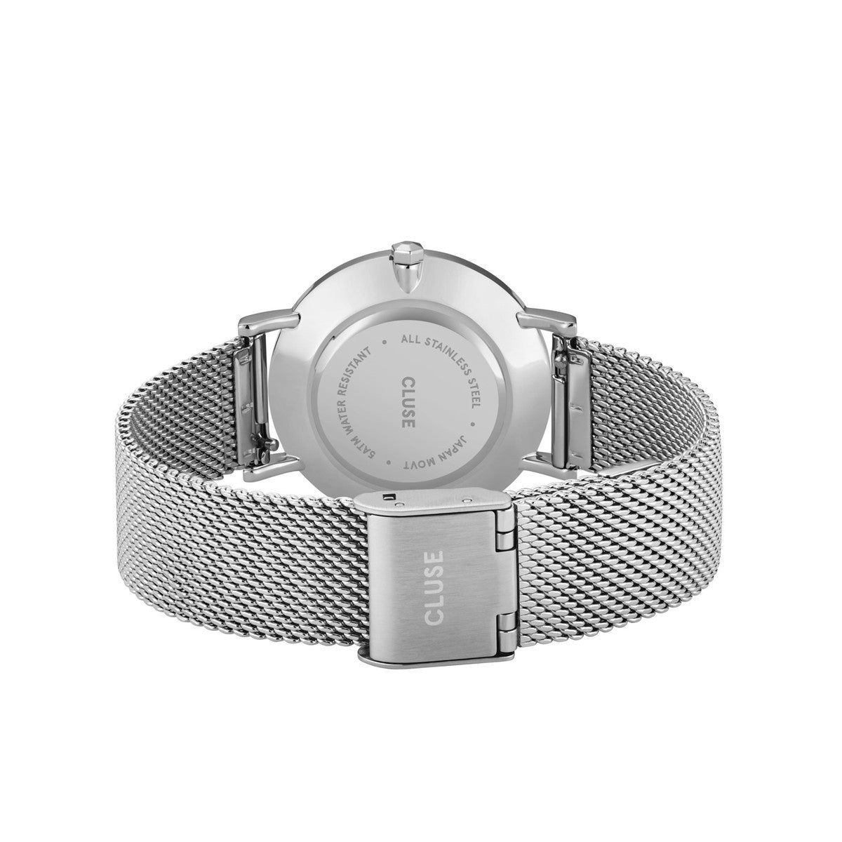 Midnight Mesh - Silver White - Cluse Watch