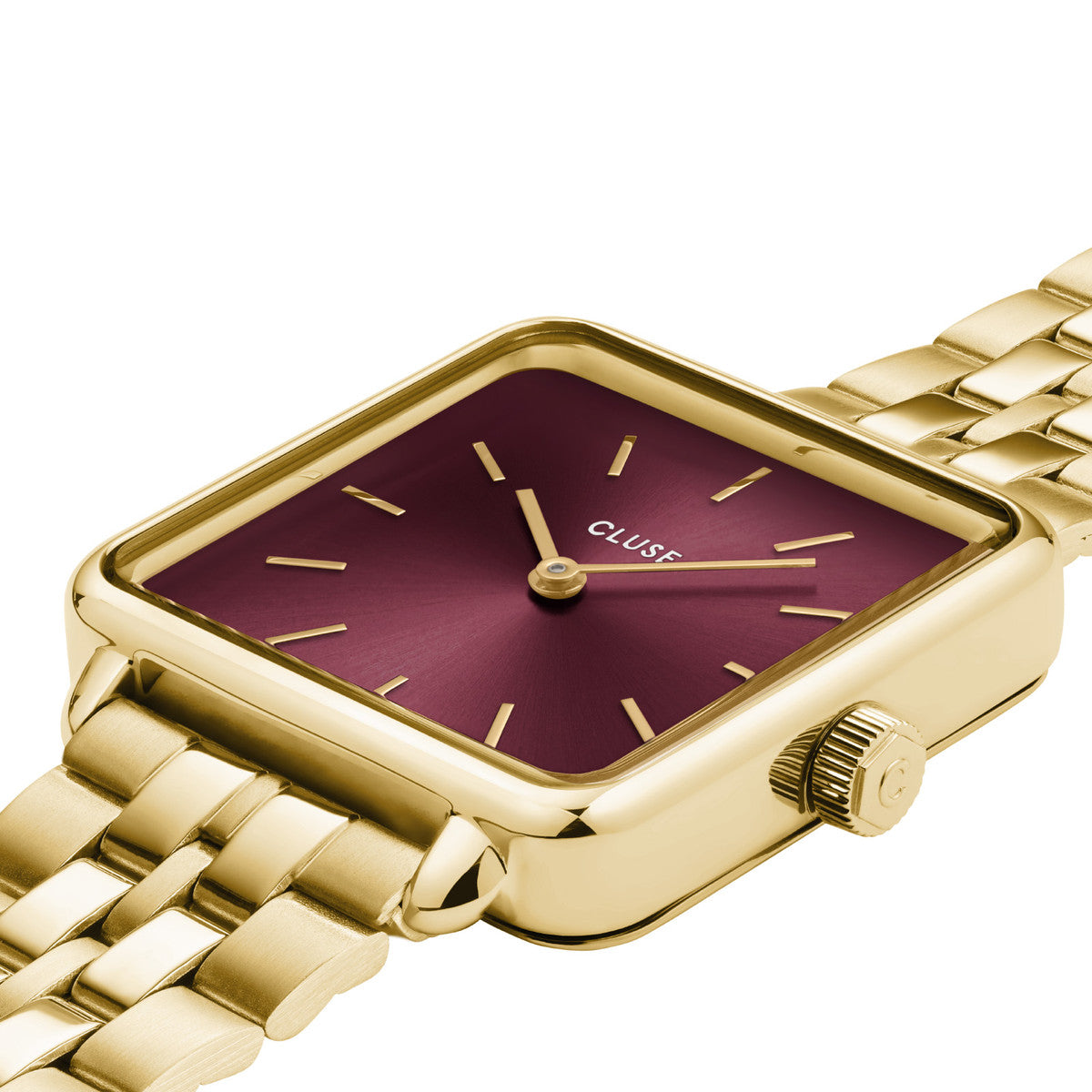 The Tetragon - Golden Cherry Red - Cluse Watch