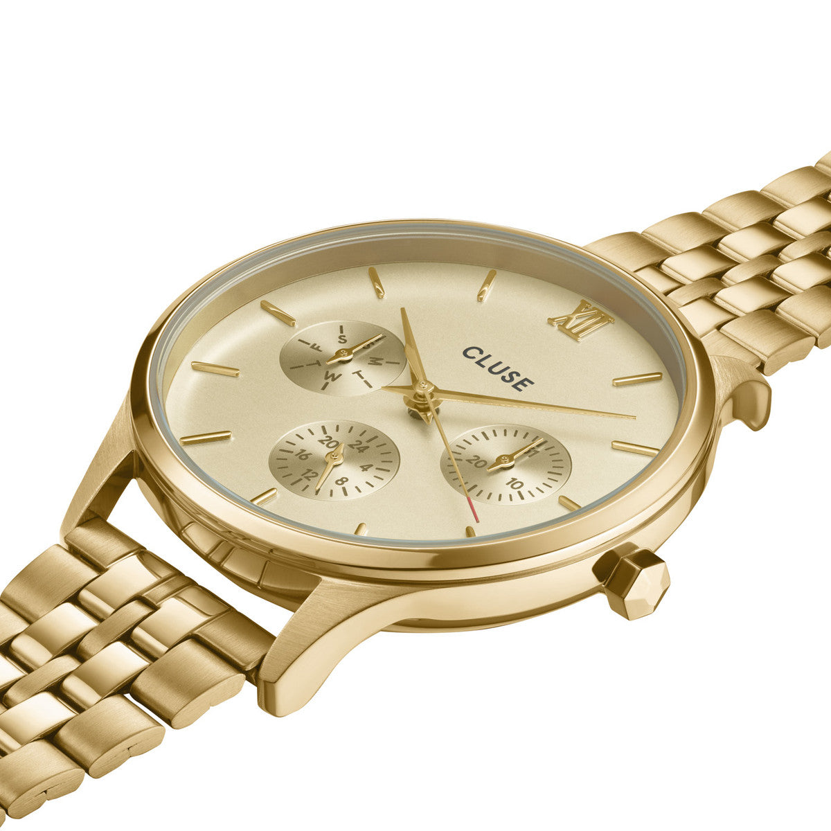 Minuit Multifunktionsuhr – Gold – Cluse-Uhr