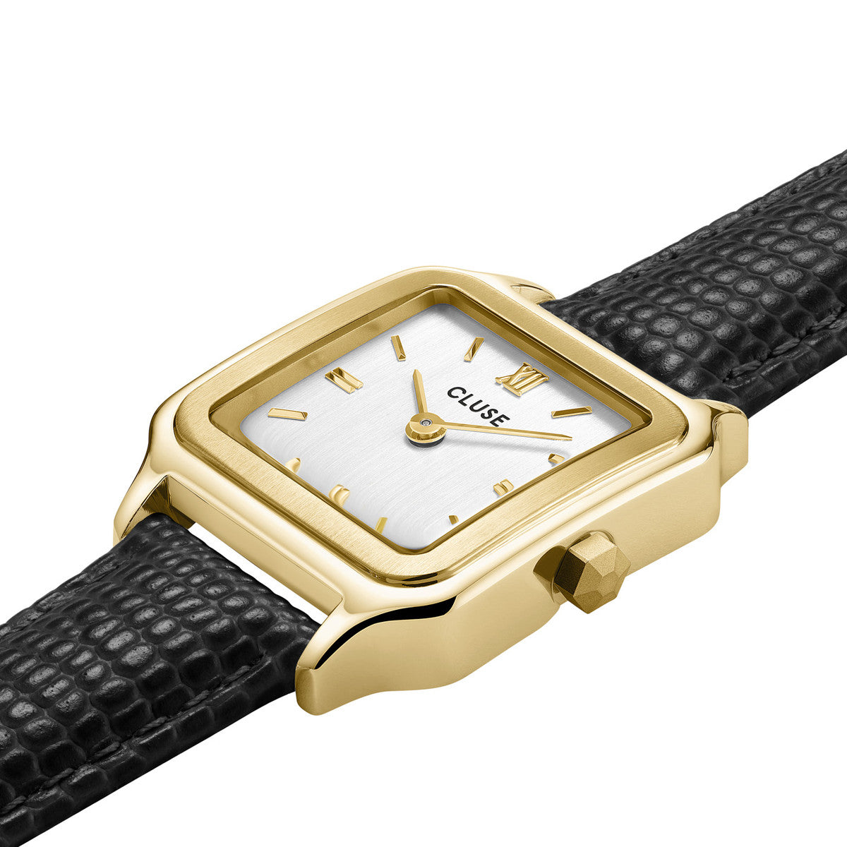 Gracieuse Petite - Gold Black Leather - Cluse Watch