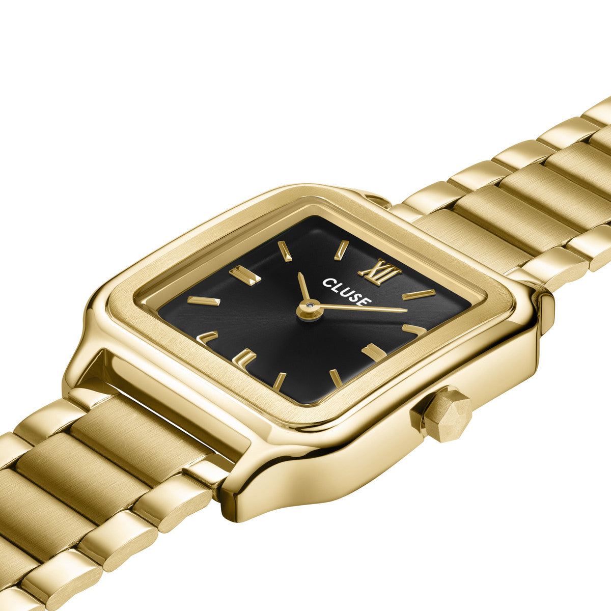 Anmutig – Schwarzgold – Cluse-Uhr