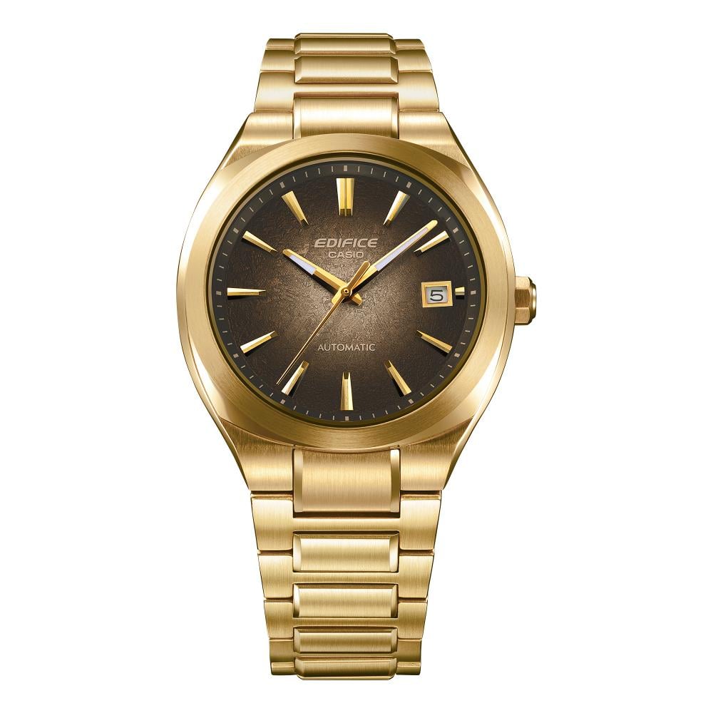 Collection Edifice - EFK-200DG-5AER - Montre Casio – boîtier doré, cadran marron, bracelet en acier doré – vue 6