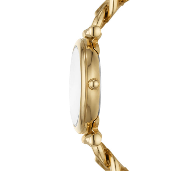 Fossil - Reloj “Carlie” – Acero inoxidable dorado