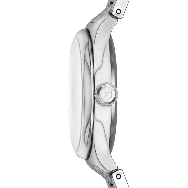 Montre femme Fossil Gilmore ES5419 – cadran argenté bracelet acier inoxydable argenté – vue 3