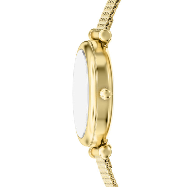 Montre femme Fossil Carlie ES5462 – cadran nacre bracelet acier inoxydable doré – vue 3