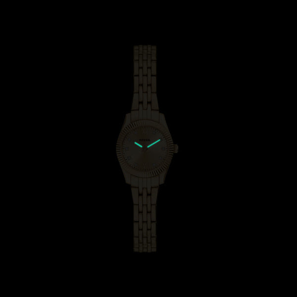 Montre femme Fossil Scarlette ES5474 – cadran doré bracelet acier inoxydable doré – vue 5
