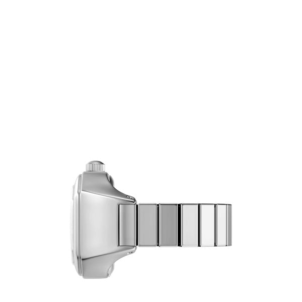 Montre femme Fossil Harlow Watch Ring ES5482 – cadran argenté bracelet acier inoxydable argenté – vue 4