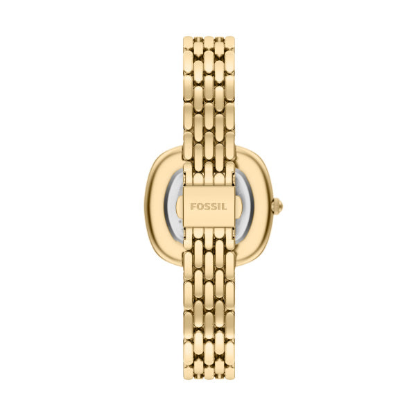 Montre femme Fossil Emerson ES5506 – cadran doré bracelet acier inoxydable doré – vue 2