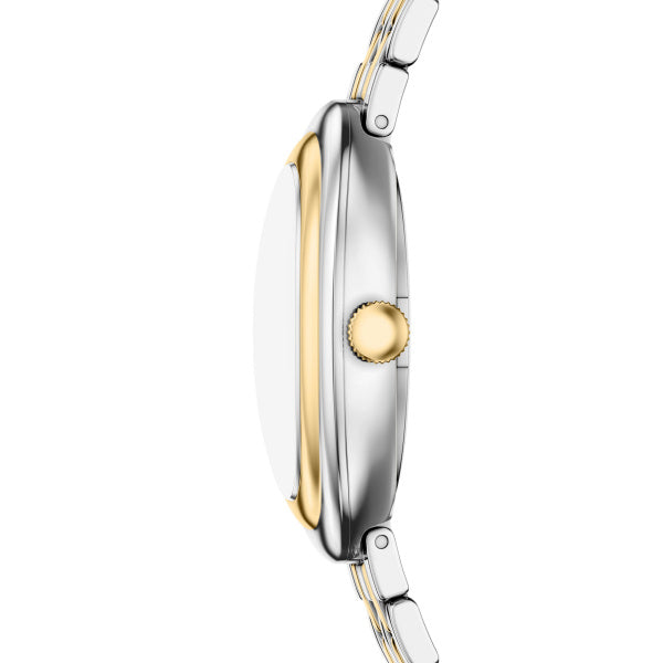 Montre femme Fossil Sloan ES5542 – cadran bicolore bracelet acier inoxydable bicolore – vue 3
