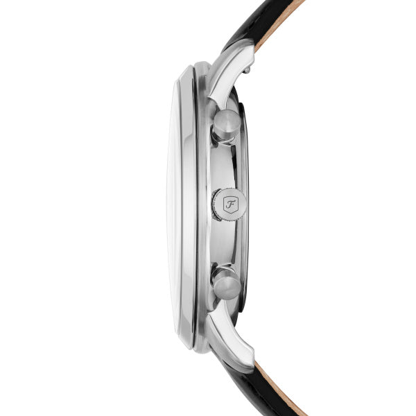 Fossil - Montre « Neutra » Chronographe – Cuir Noir