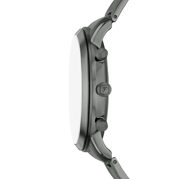 Fossil - Reloj cronógrafo “Neutra” – Acero inoxidable gris ahumado