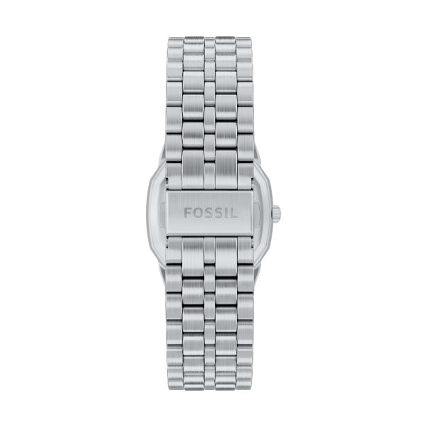 Montre homme Fossil Harlow FS6211 – cadran crème bracelet acier argenté – vue 2