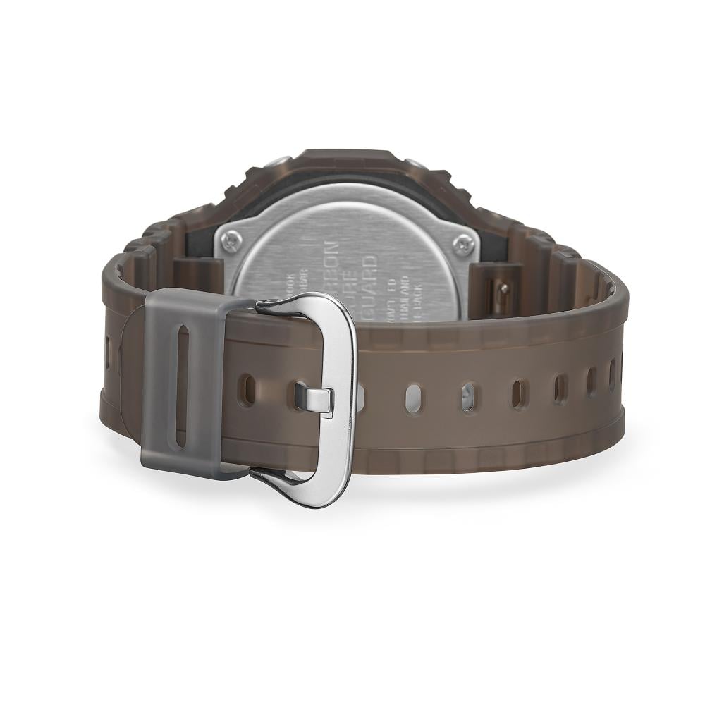 Collection G-Shock - GA-2100K-5AER - Montre Casio – boîtier et bracelet en résine translucide mate, coloris marron – vue 6
