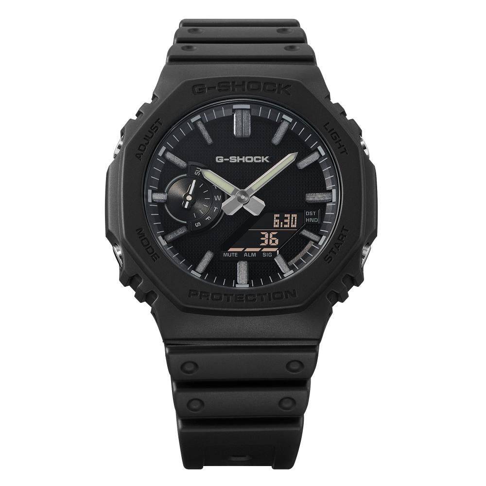 Collection G-Shock - GA-2100LXB-1AER - Montre Casio – boîtier en carbone et résine bio noir, bracelet en résine bio noire – vue 5