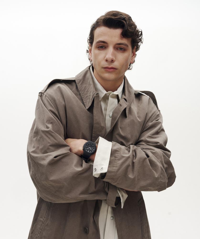 Collection G-Shock - GA-2100LXB-1AER - Montre Casio – boîtier en carbone et résine bio noir, bracelet en résine bio noire – vue 2