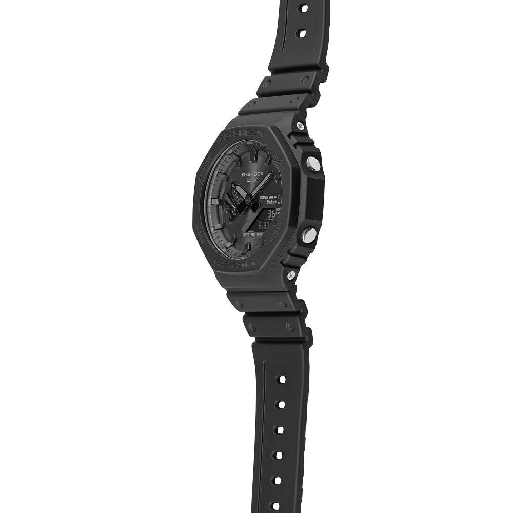 Collection G-Shock - GA-B2100-1A1ER - Montre Casio – boîtier octogonal et bracelet en résine noirs – vue 4