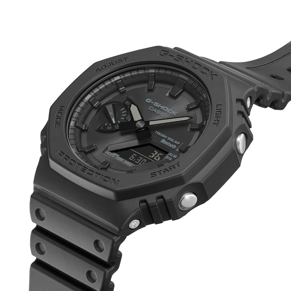 Collection G-Shock - GA-B2100-1A1ER - Montre Casio – boîtier octogonal et bracelet en résine noirs – vue 3