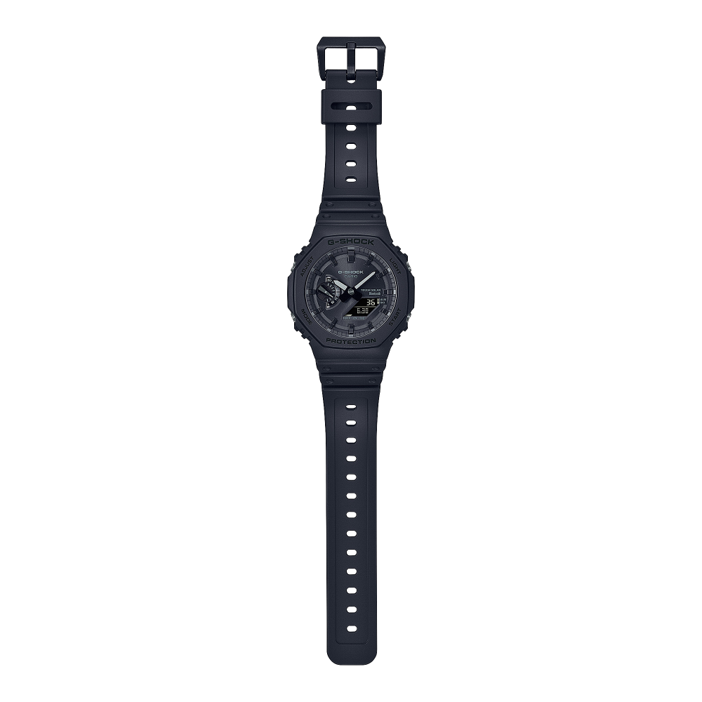 Collection G-Shock - GA-B2100-1A1ER - Montre Casio – boîtier octogonal et bracelet en résine noirs – vue 2