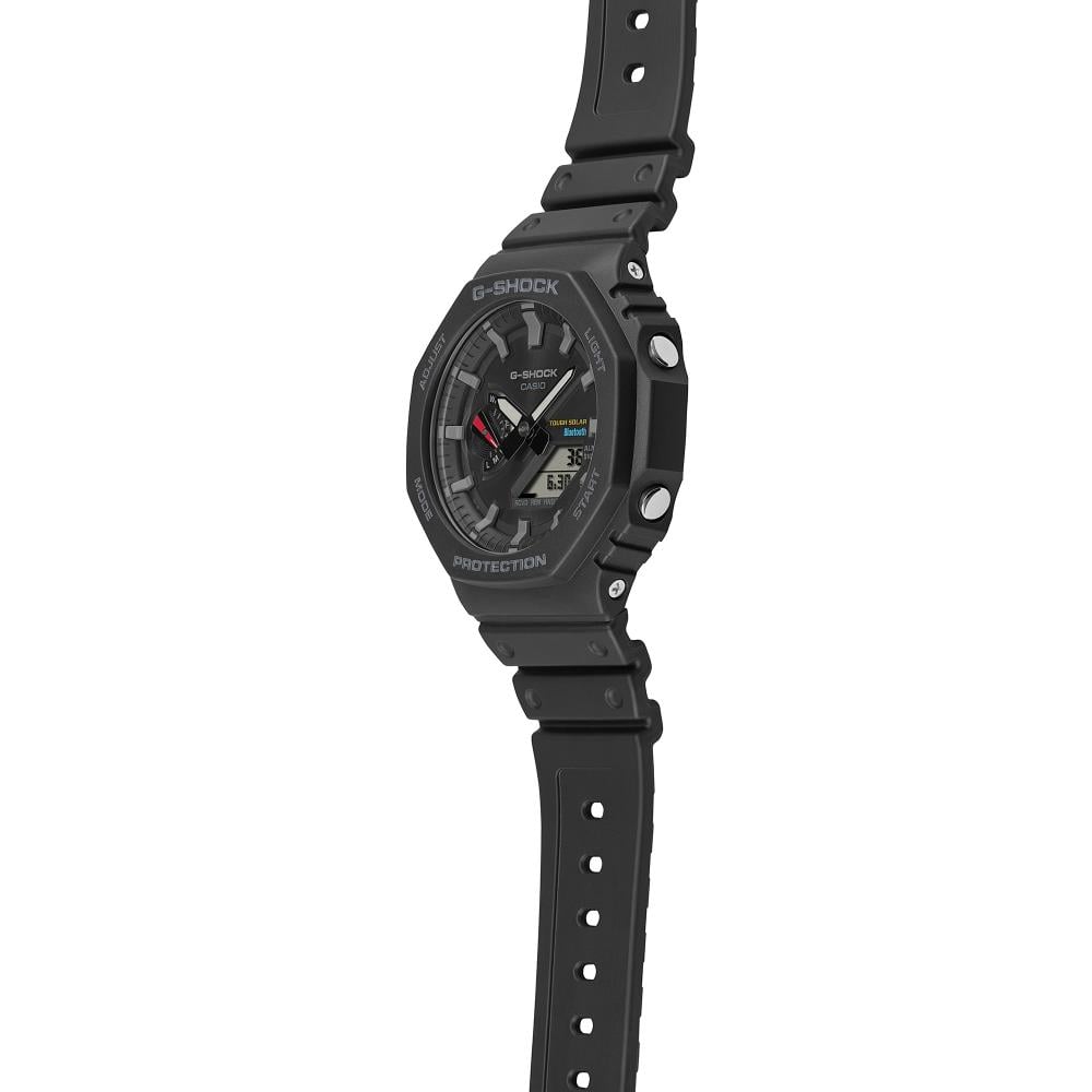 Collection G-Shock - GA-B2100-1AER - Montre Casio – boîtier octogonal en carbone et résine noir, bracelet en résine noire – vue 5