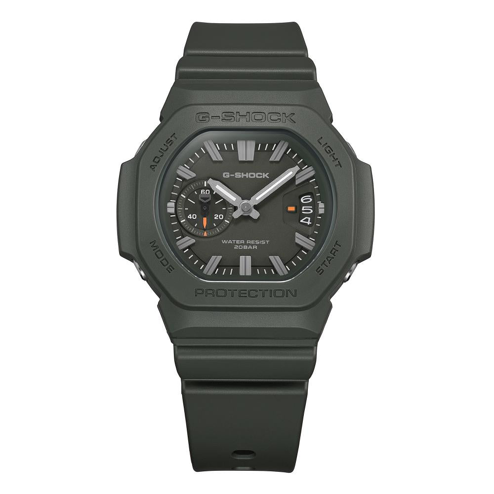 Collection G-Shock - GAC-2500-3AER - Montre Casio – montre analogique, boîtier en résine bio vert, bracelet en résine bio vert – vue 7