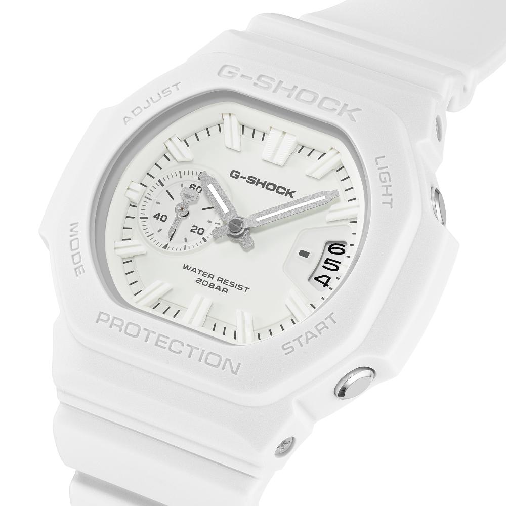 Collection G-Shock - GAC-2500-7AER - Montre Casio – montre analogique, boîtier en résine bio blanc, bracelet en résine bio blanc – vue 4