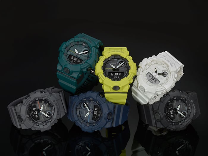 Collection G-Shock - GBA-800-1AER - Montre Casio – boîtier noir, bracelet en résine noire – vue 3