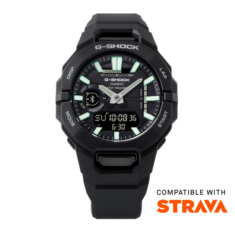 Collection G-Shock - GBA-950-1AER - Montre Casio – boîtier et bracelet monobloc en résine bio noire – vue 2