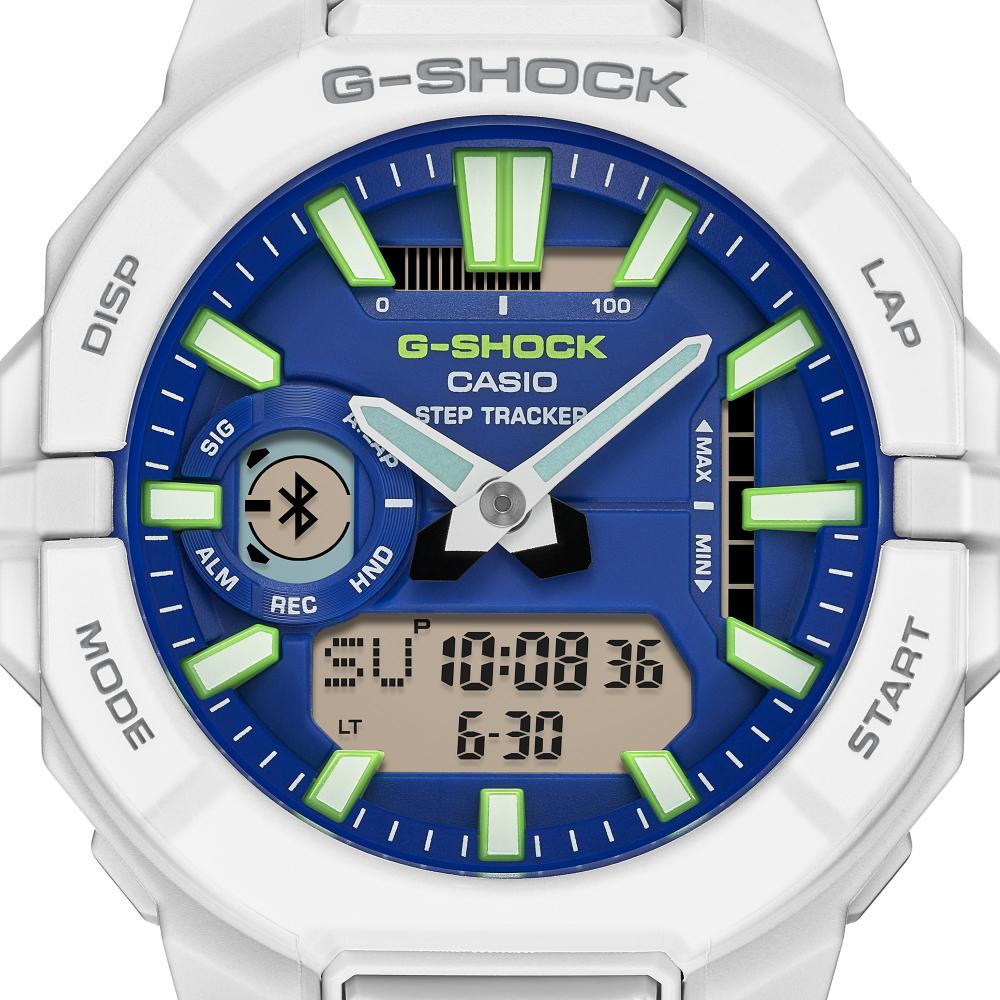 Collection G-Shock - GBA-950-7A2ER - Montre Casio – montre connectée numérique-analogique, boîtier en résine et résine bio, bracelet en résine bio – vue 5