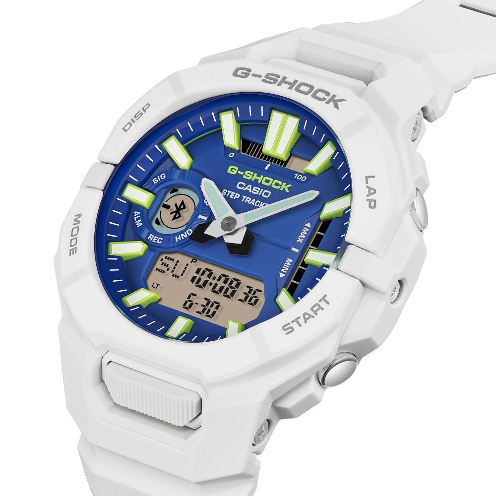 Collection G-Shock - GBA-950-7A2ER - Montre Casio – montre connectée numérique-analogique, boîtier en résine et résine bio, bracelet en résine bio – vue 6
