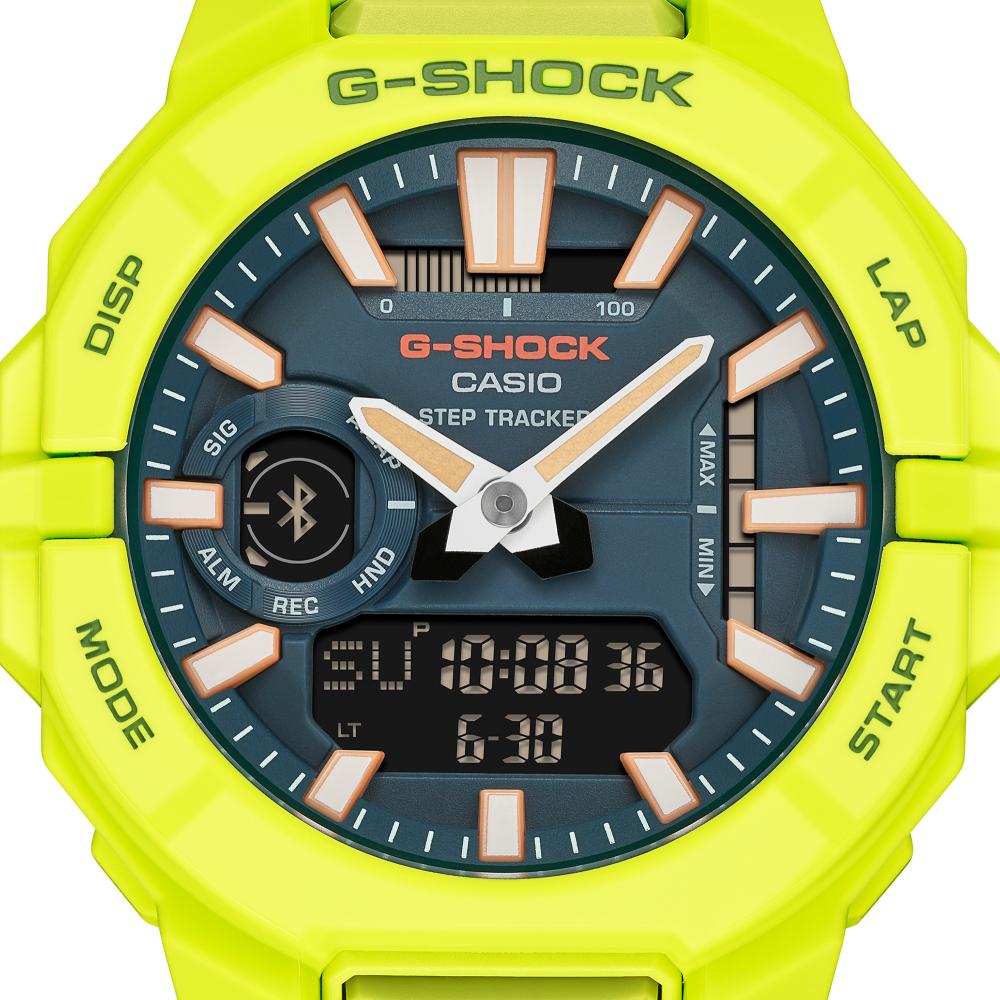 Collection G-Shock - GBA-950-9A3ER - Montre Casio – montre numérique-analogique connectée, boîtier et bracelet en résine bio – vue 5