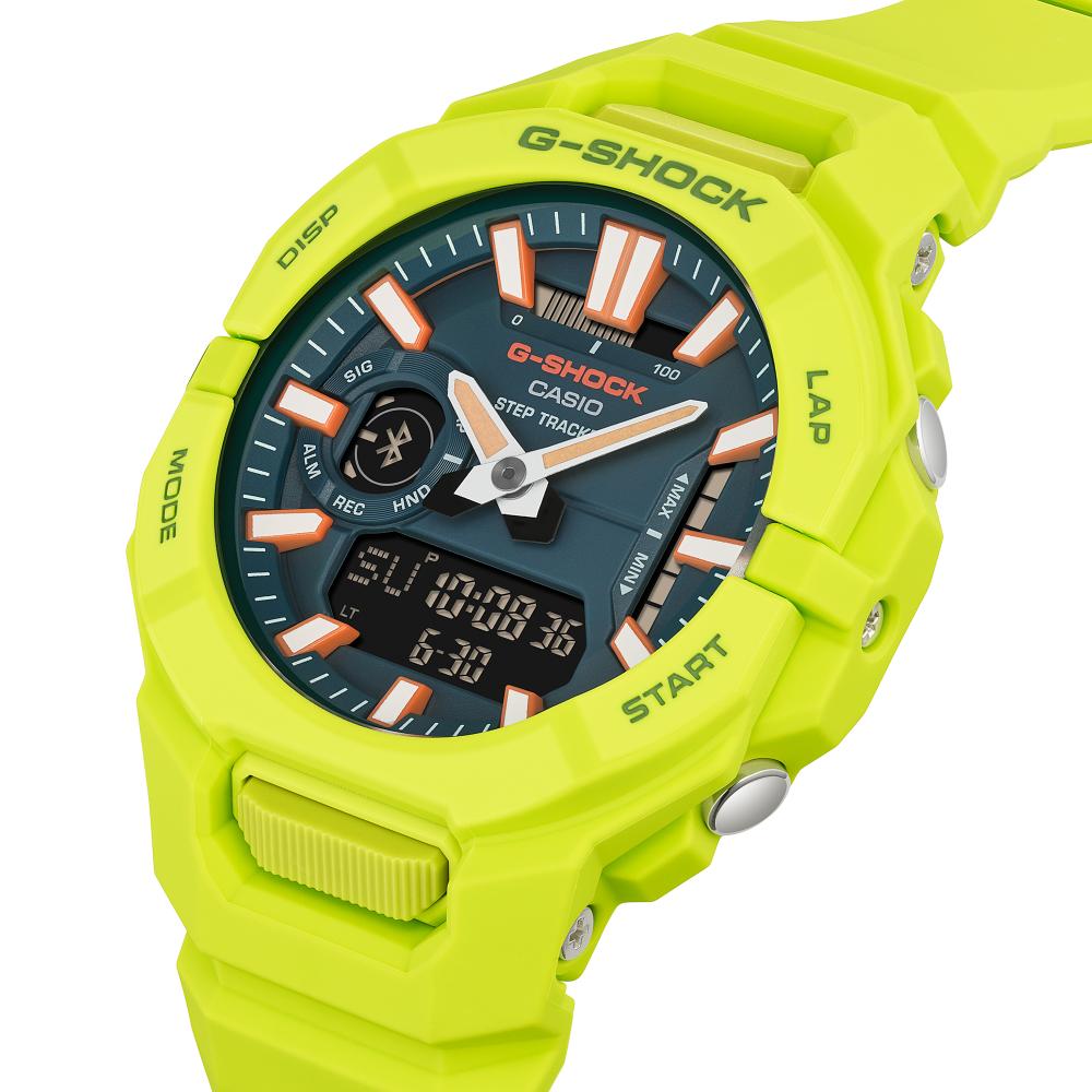 Collection G-Shock - GBA-950-9A3ER - Montre Casio – montre numérique-analogique connectée, boîtier et bracelet en résine bio – vue 6