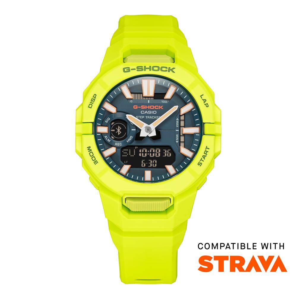 Collection G-Shock - GBA-950-9A3ER - Montre Casio – montre numérique-analogique connectée, boîtier et bracelet en résine bio – vue 3