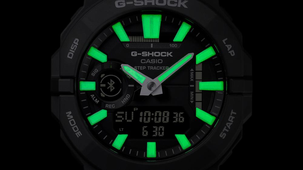 Collection G-Shock - GBA-950-1AER - Montre Casio – boîtier et bracelet monobloc en résine bio noire – vue 5