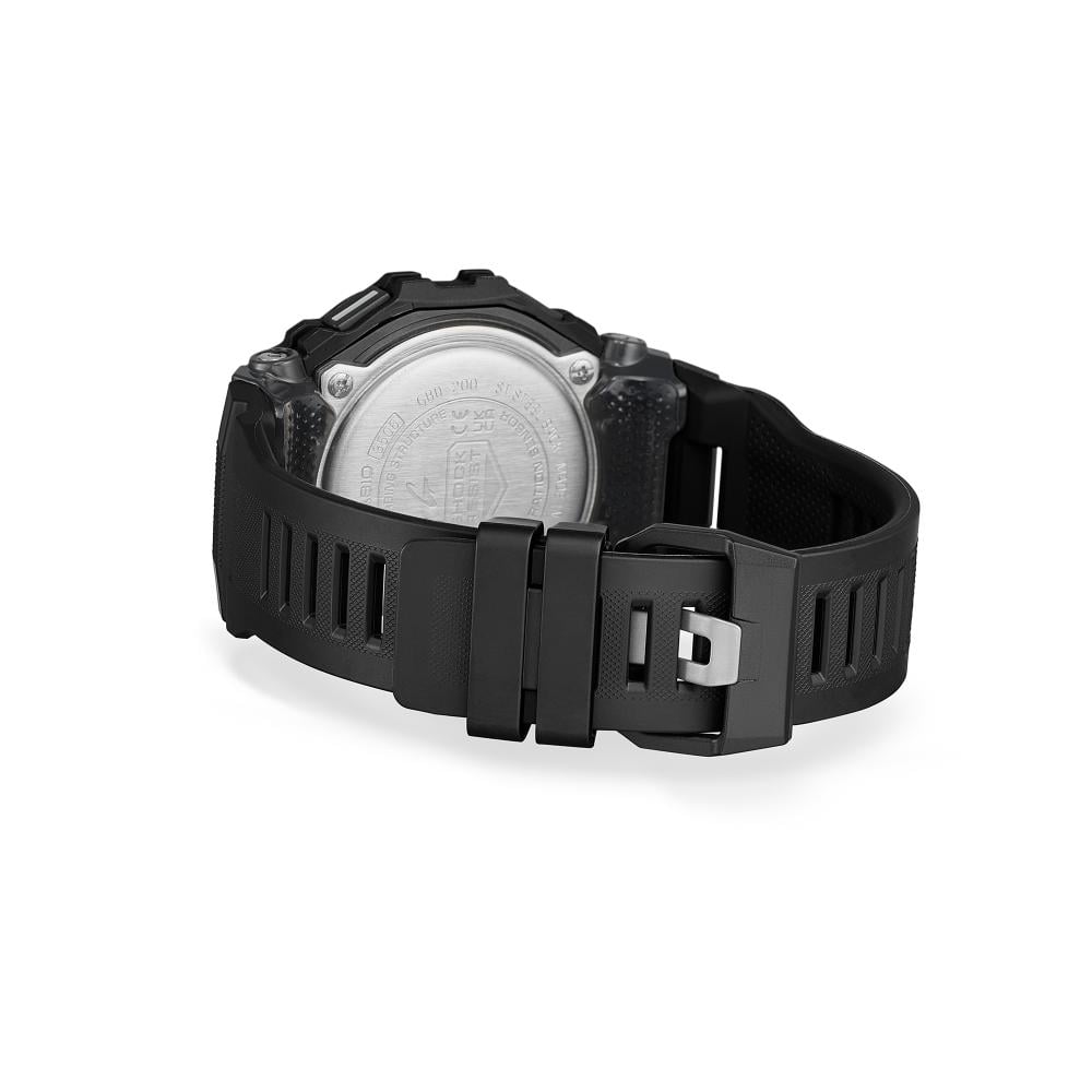 Collection G-Shock - GBD-200-1A1ER - Montre Casio – boîtier en résine noire, écran numérique, bracelet en résine noire – vue 7