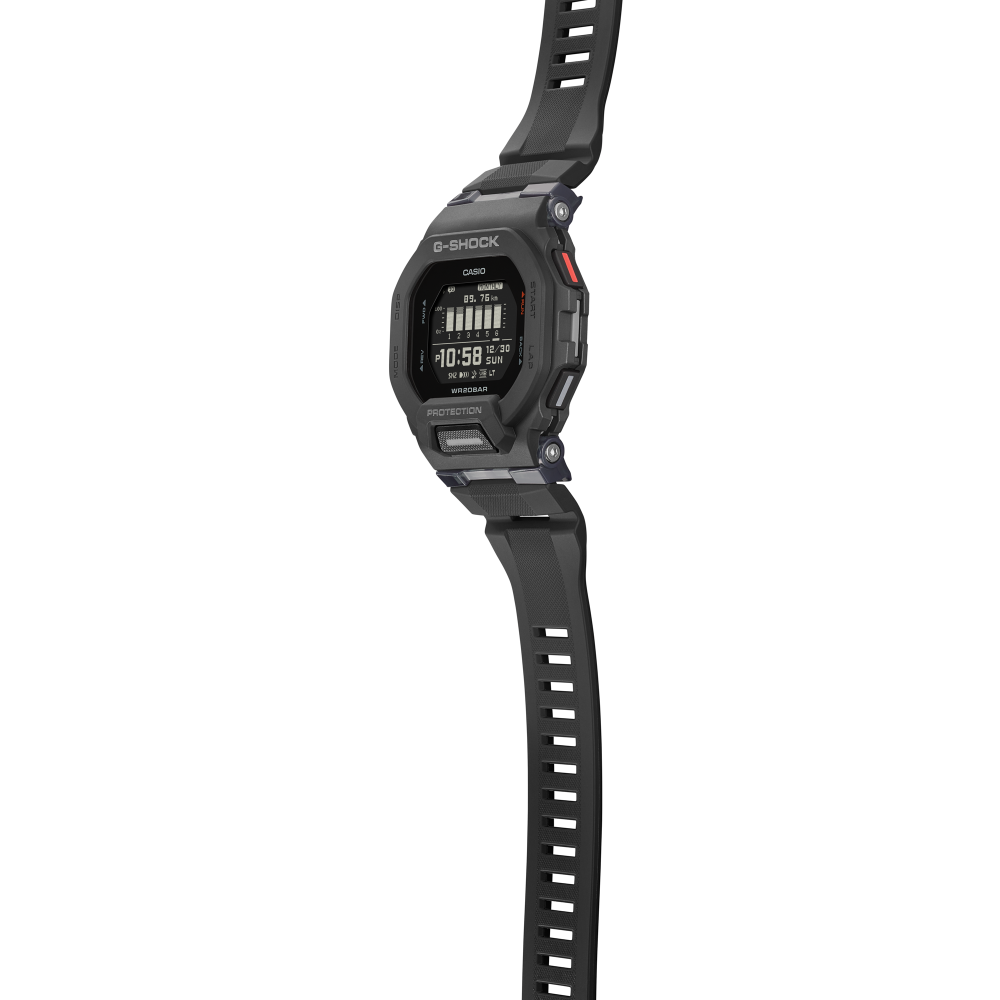 Collection G-Shock - GBD-200-1ER - Montre Casio – boîtier en résine noir, bracelet en résine noir, écran numérique – vue 3