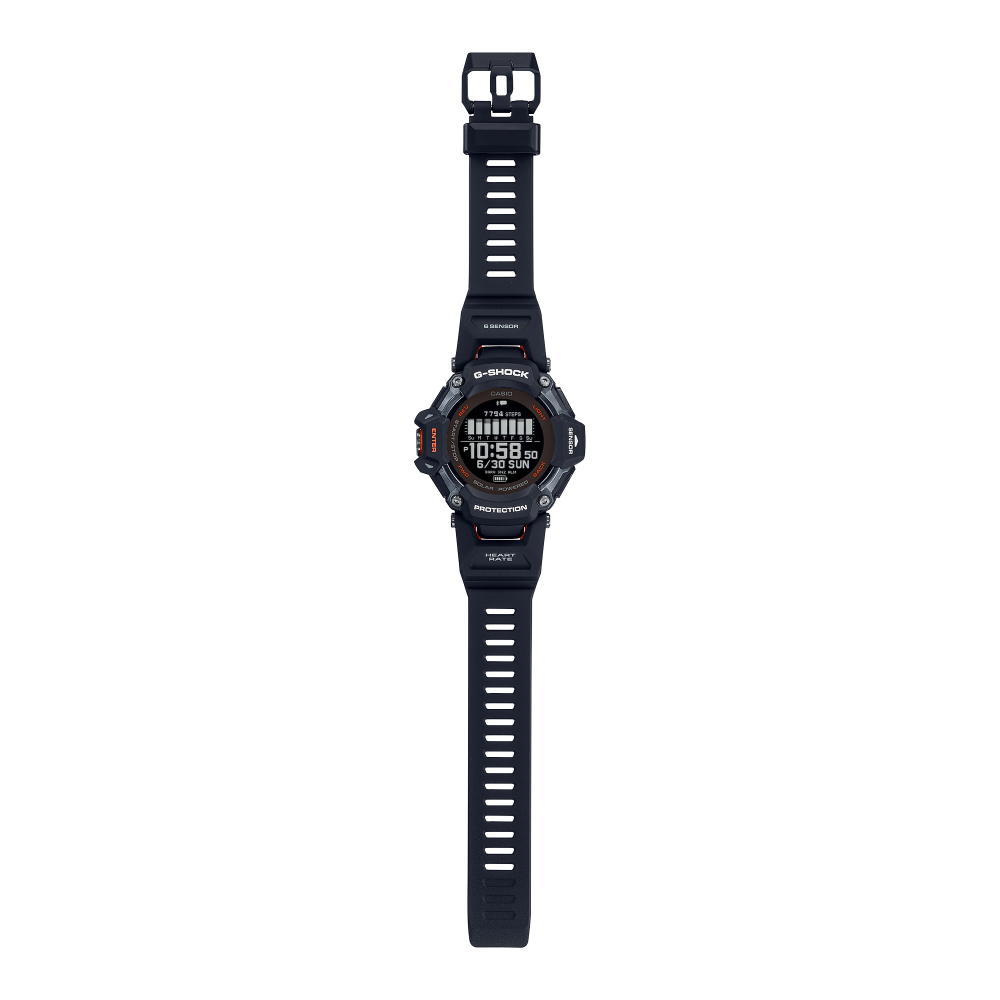 Collection G-Shock - GBD-H2000-1AER - Montre Casio – montre numérique multisport, boîtier et bracelet en résine bio noire – vue 3