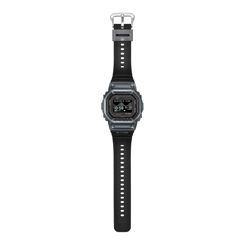 Collection G-Shock - GBX-H5600-1ER - Montre Casio – boîtier à lunette translucide, bracelet en résine bio noir, écran numérique – vue 6