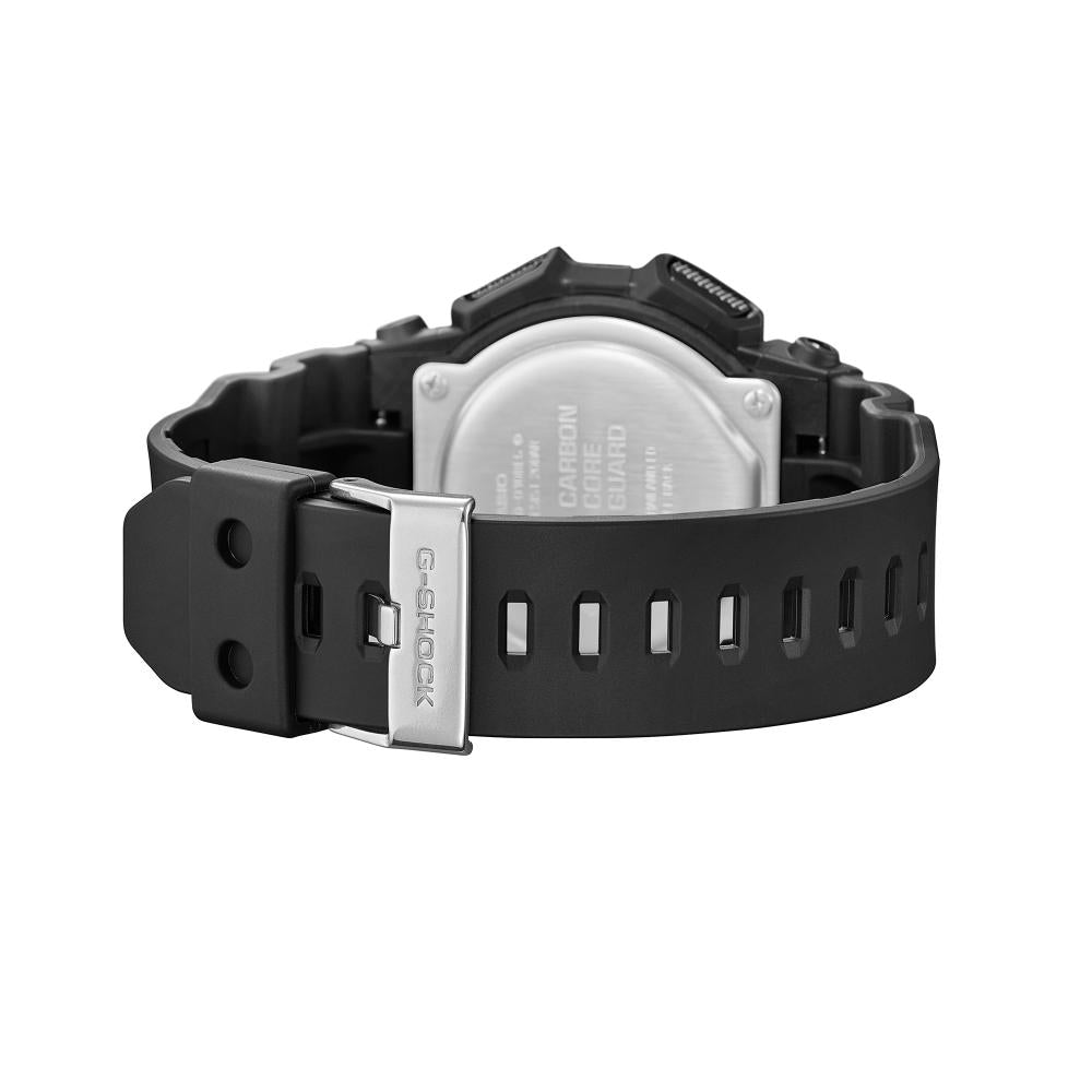 Collection G-Shock - GD-010BEG-1ER - Montre Casio – montre numérique, boîtier en carbone bio et résine bio noir, touches vert électrique, bracelet en résine bio noir – vue 8