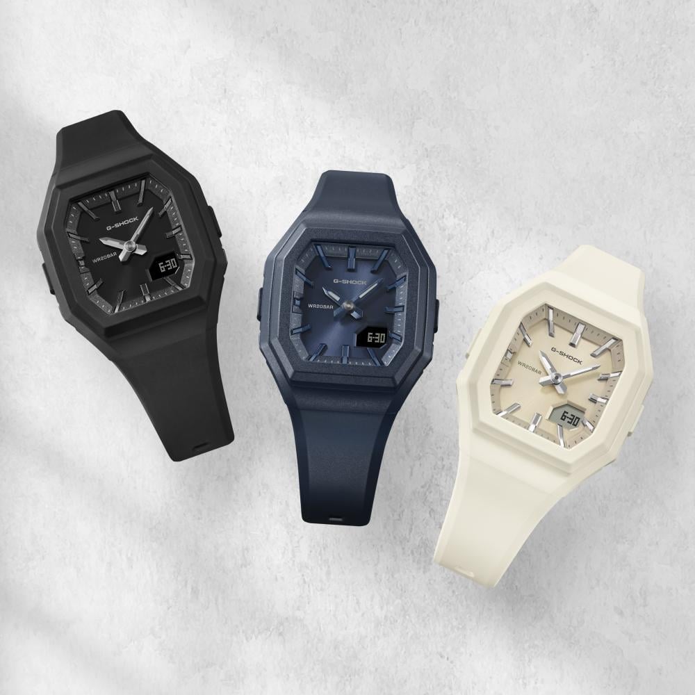 Collection G-Shock - GMA-S160-1BER - Montre Casio – petit boîtier en résine noir, bracelet en résine bio noir – vue 5