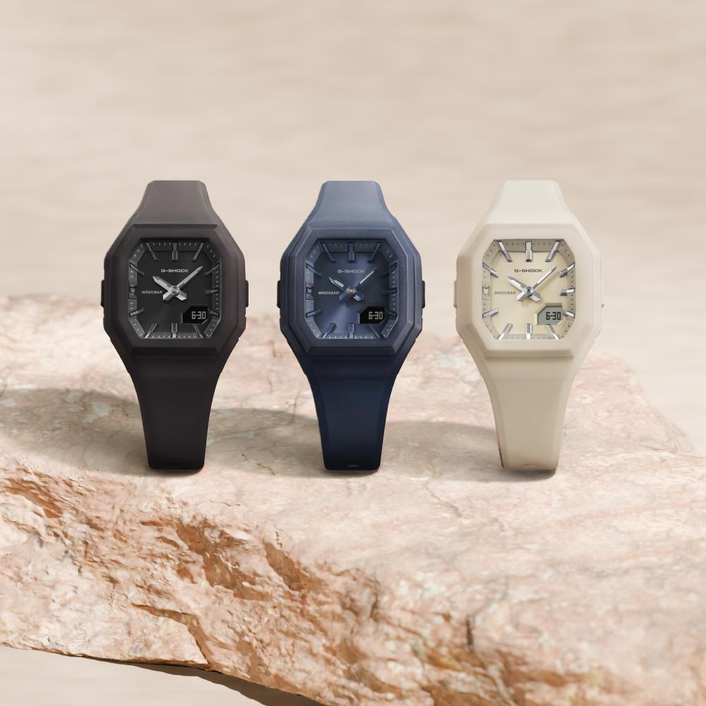 Collection G-Shock - GMA-S160-2BER - Montre Casio – petit boîtier en résine bleu, bracelet en résine bio bleu – vue 4