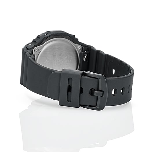 Collection G-Shock - GMA-S2100-1AER - Montre Casio – boîtier octogonal noir mat, index métalliques, bracelet en résine noire – vue 6