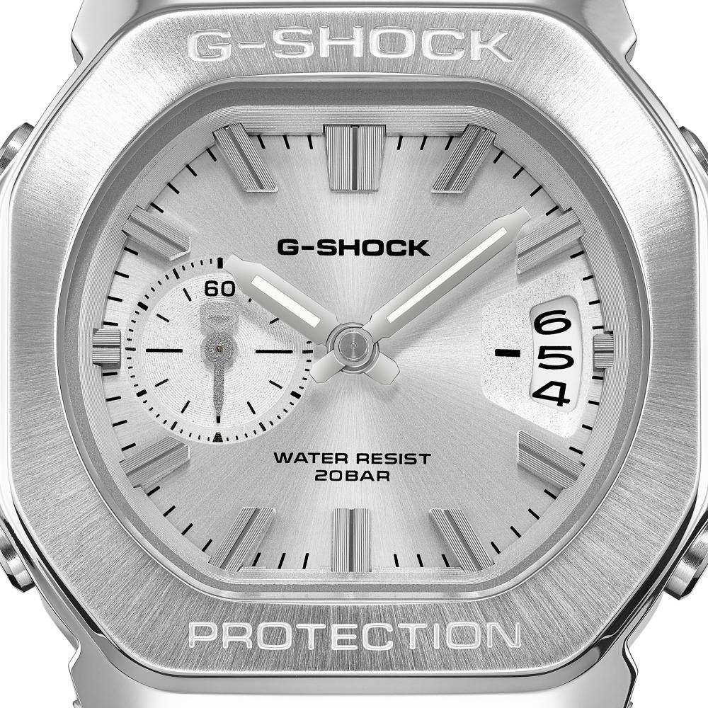 Collection G-Shock - GMC-2500-1A8ER - Montre Casio – montre analogique, boîtier noir en résine bio et acier, bracelet en résine bio noir – vue 3