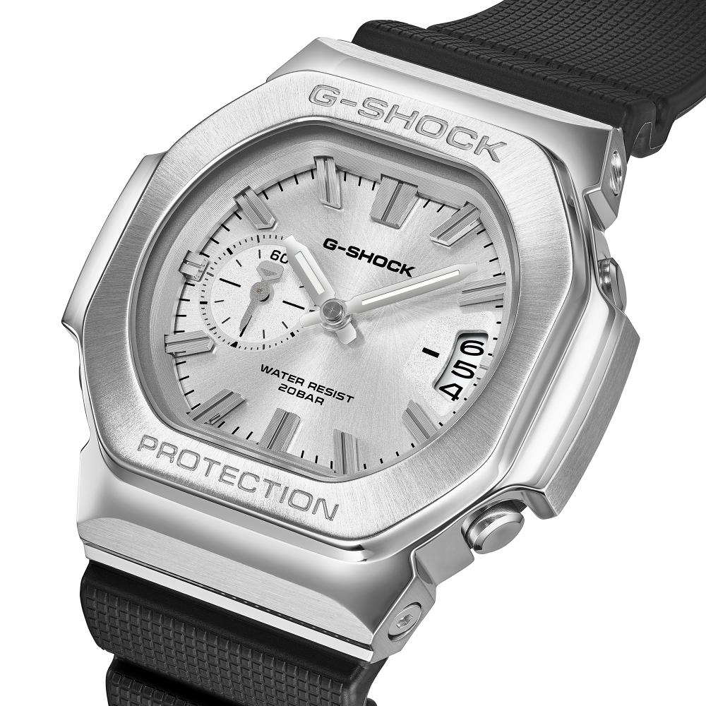 Collection G-Shock - GMC-2500-1A8ER - Montre Casio – montre analogique, boîtier noir en résine bio et acier, bracelet en résine bio noir – vue 4