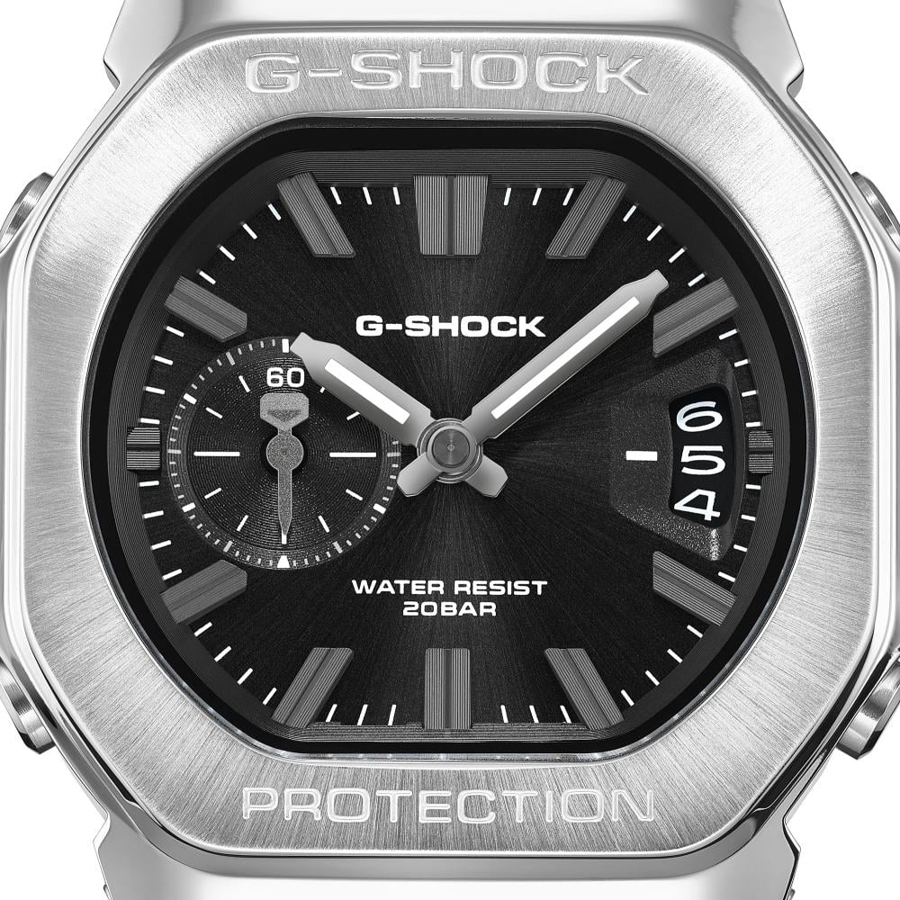 Collection G-Shock - GMC-2500-1AER - Montre Casio – montre analogique, boîtier en résine bio et acier noir, bracelet en résine bio noir – vue 4