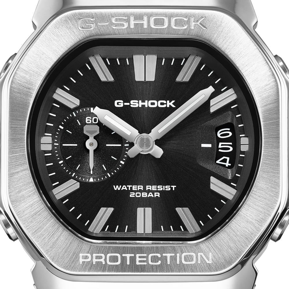 Collection G-Shock - GMC-2500D-1AER - Montre Casio – boîtier noir, bracelet en acier inoxydable à boucle déployante – vue 3