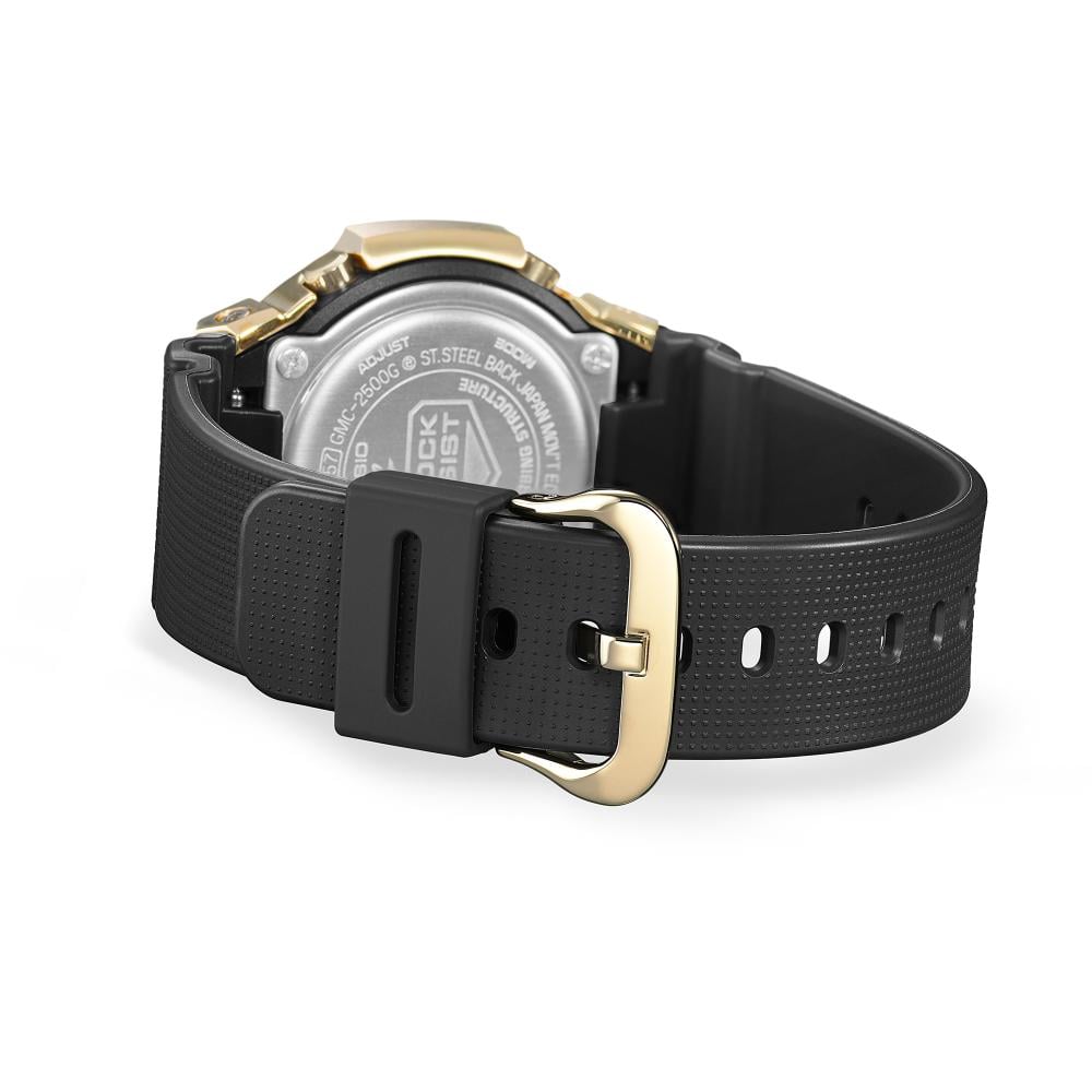 Collection G-Shock - GMC-2500G-9AER - Montre Casio – montre analogique, boîtier en résine bio et acier à lunette dorée, bracelet en résine bio – vue 6