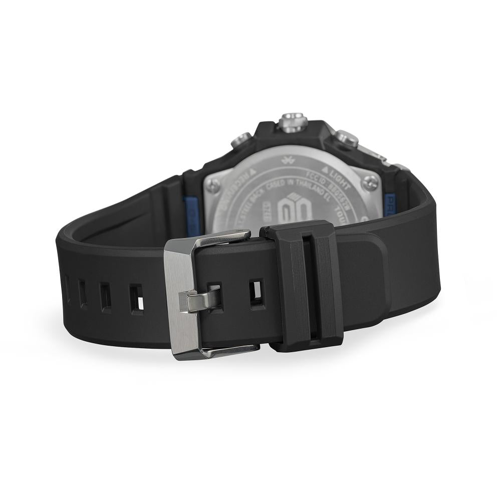 Collection G-Shock - GST-B1000-2AER - Montre Casio – montre analogique, boîtier en carbone bio et acier bleu, bracelet en résine bio – vue 7
